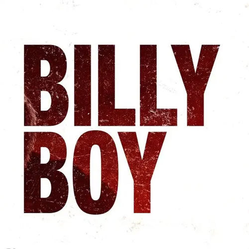 Billy Boy text in red
